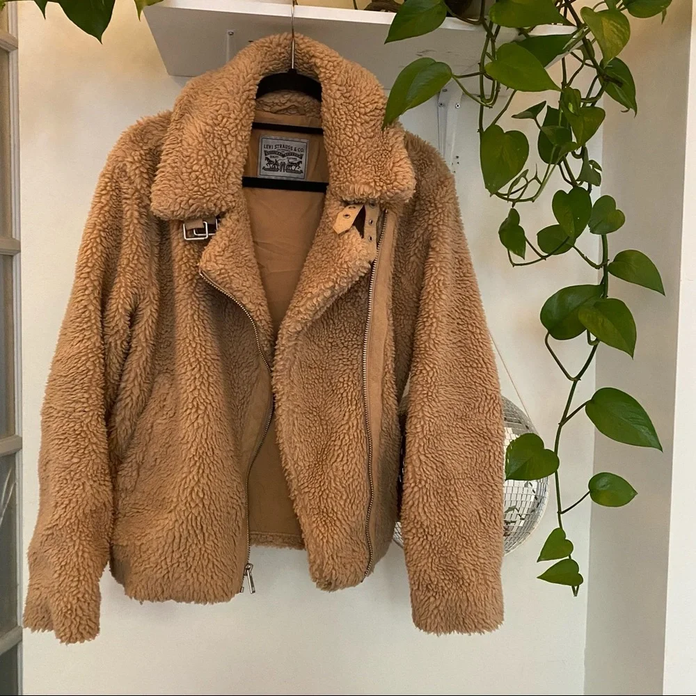 Levi's Sherpa Teddy Jacket - Picture 1 of 6